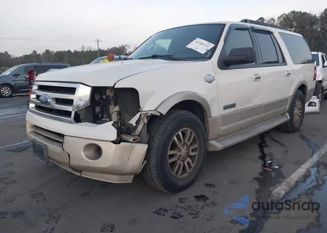 2008 Ford Expedition El Eddie Bauer/King Ranch из США, поврежденный, VIN 1FMFK18598LA41047